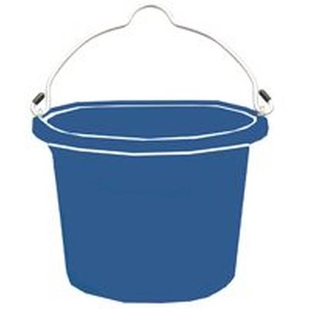 FORTEX FORTIFLEX Bucket Flat Side Blue 8Qt FB108BL